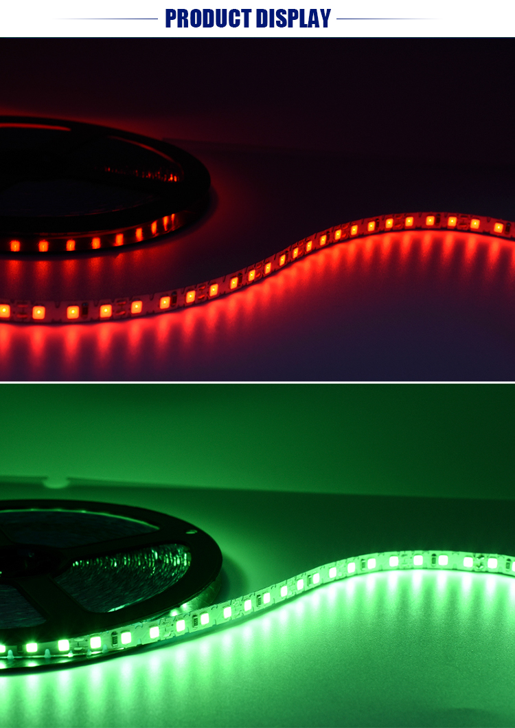 Waterproof SMD2835 Flexible LED Strip Lights For Theme Park Decoration