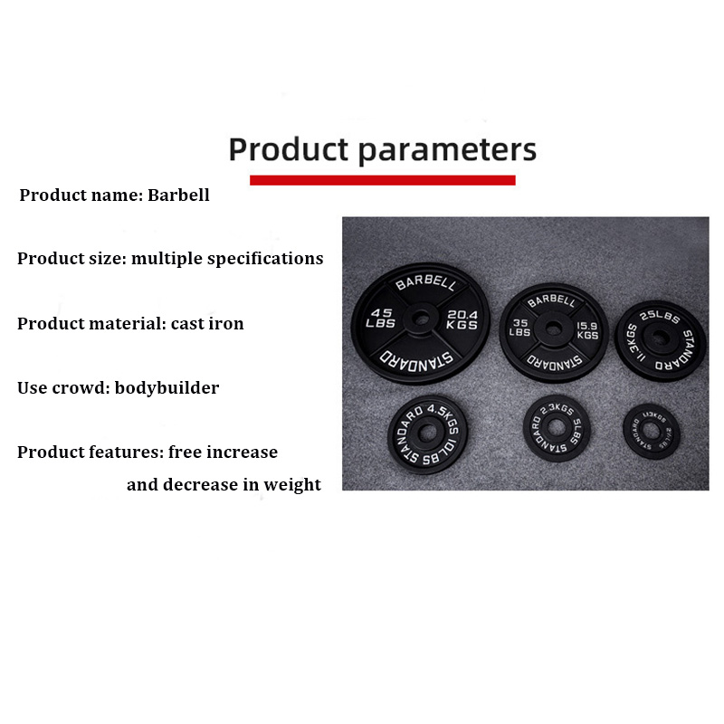 Steel Iron Free Weights Gym Fitness Exercise 5LB 10LB 25LB 35LB 45LB