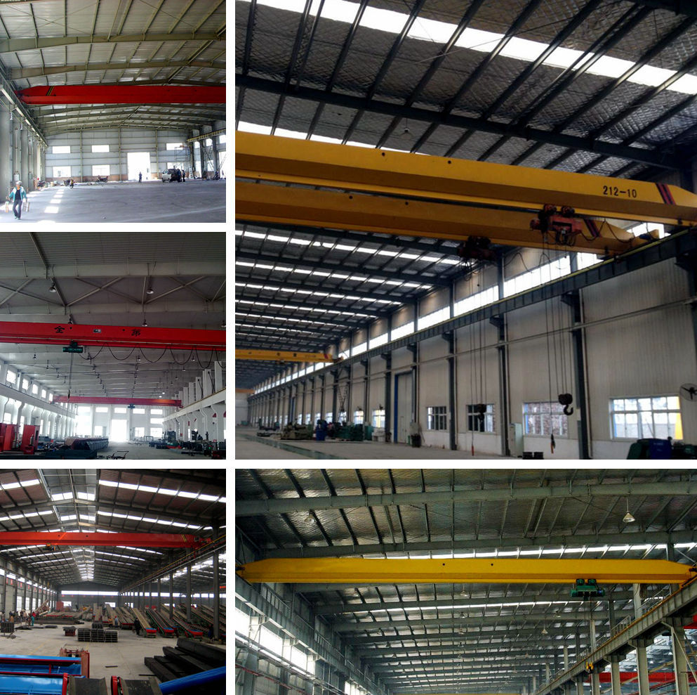 5-32tonTop running single girder bridge crane