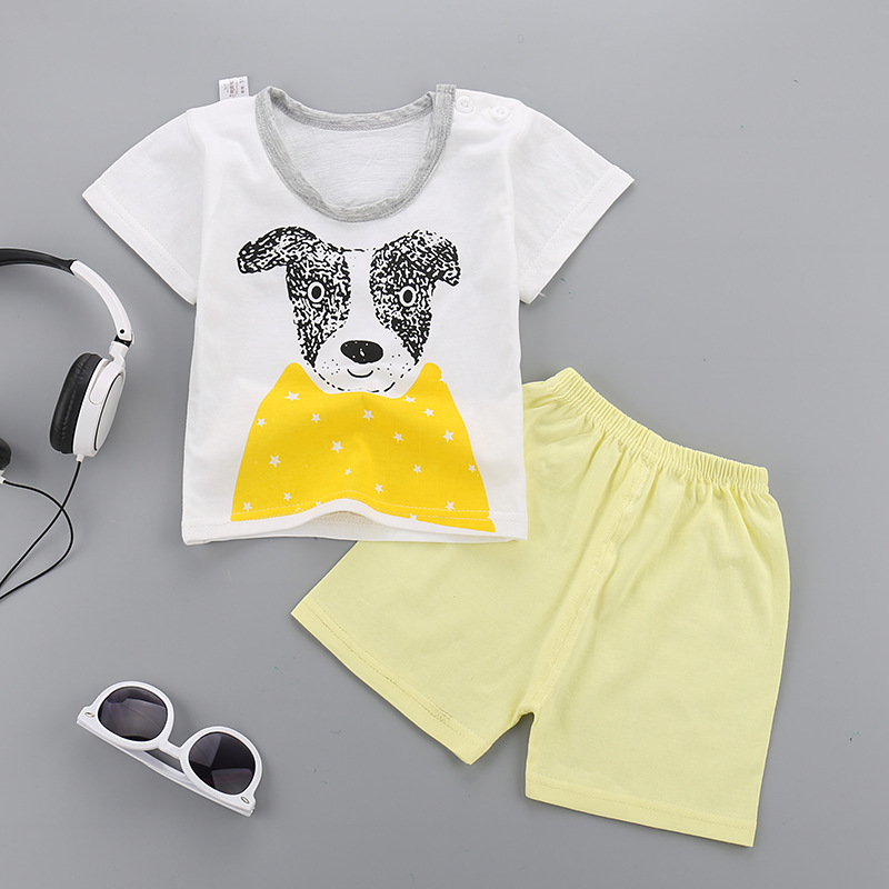 2019 Spring Newborn Baby Boy Outfits / Baby Boy Casual Wear With Pattern