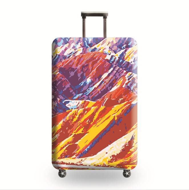 55x40x30cm 30L 5# Zipper Protective Luggage Suitcase Cover