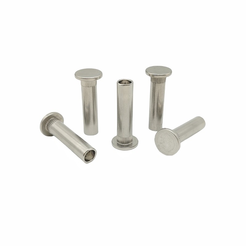 Manufacturers Supply Non-Riveted Steel Knurled Rivets, Semi-Hollow Rivets And Various Specifications To Support Customiz