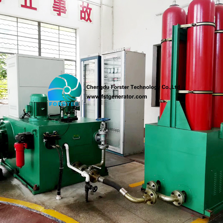 3 Phase AC Hydroelectric Pelton Turbine Generator Compact Structure