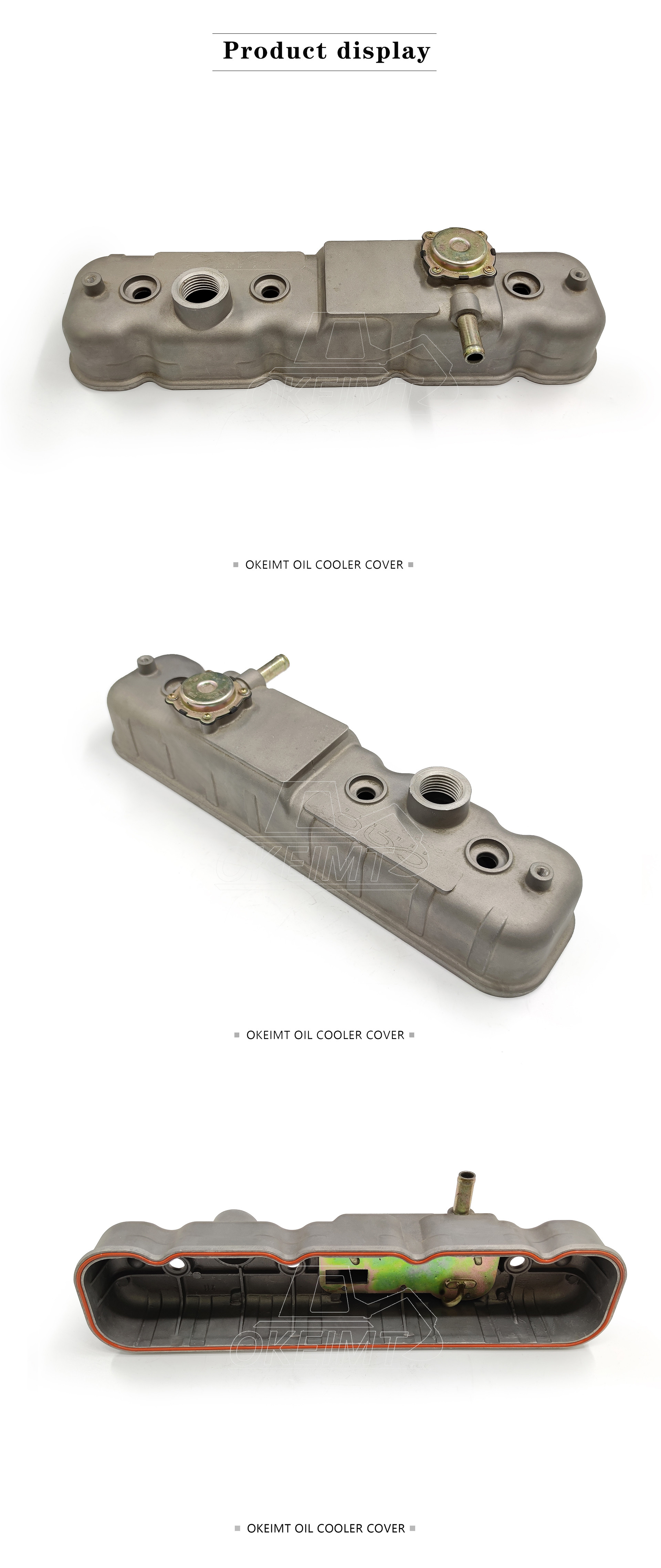 4JB1 Engine Isuzu Valve Cover 8-94476696-0 Engine Head Cover