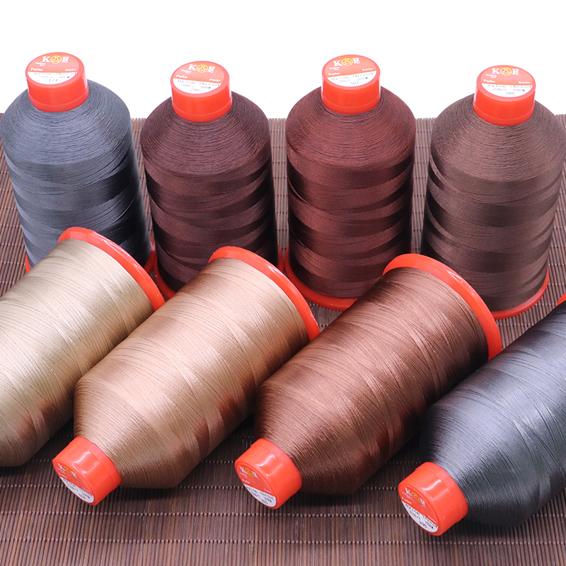 210d/3 High Tenacity Polyester Thread for Sewing Machine Multicolor Top Sewing Thread