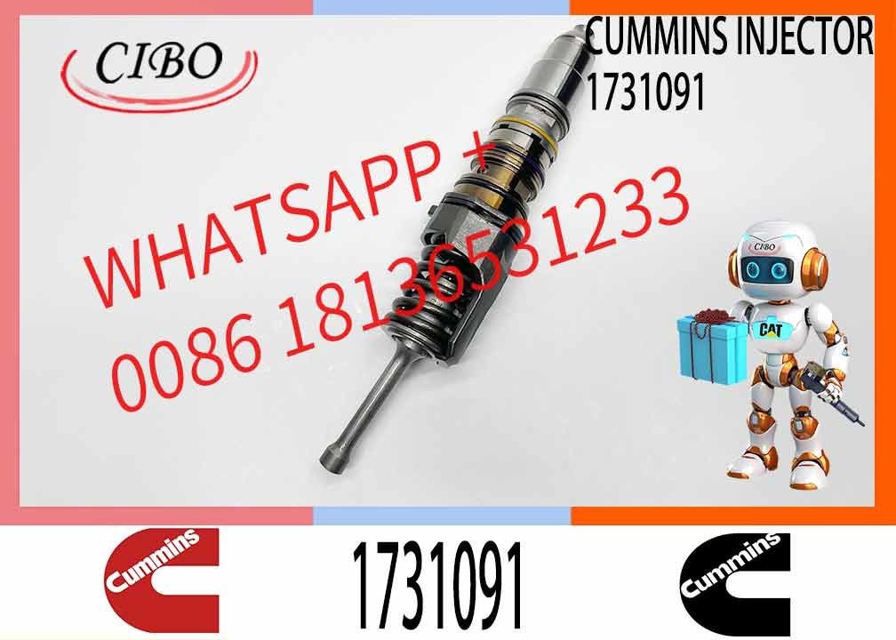 Fuel Inyector isx 15 Diesel X15 Injector 1846351 579253 1731091 579264 for cummins, Scania HPI Engine