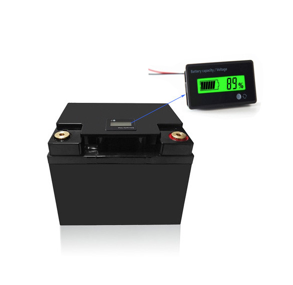 12V 40Ah LiFePO4 Lithium Battery for Solar Storage for Campers Caravans Trailers Yachts & Golf Carts