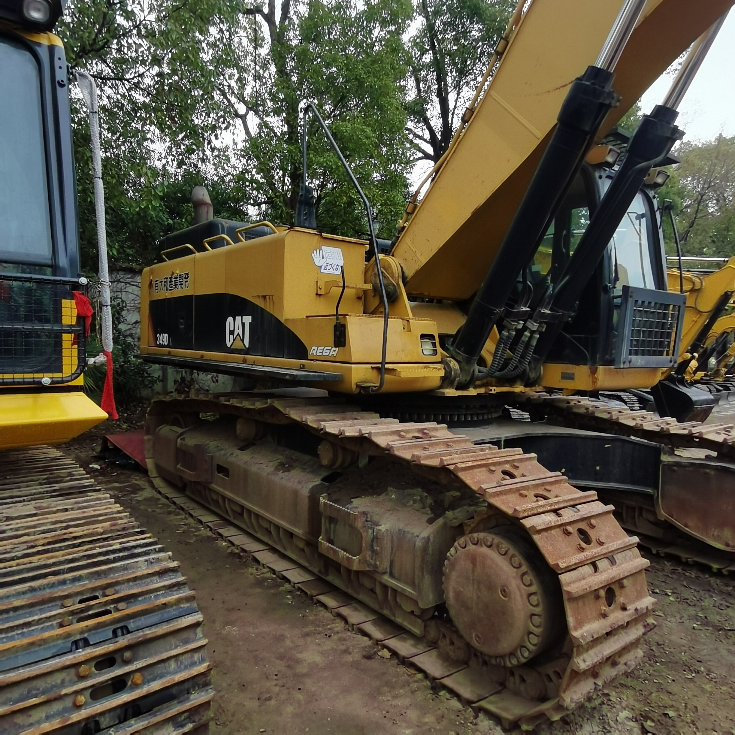 Year 2020 Used Caterpillar 349 Crawler Excavator 49ton Cat349e High Power Digger with 1