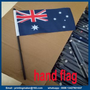 Buy cheap Custom Hand Flags with Plastic Pole product