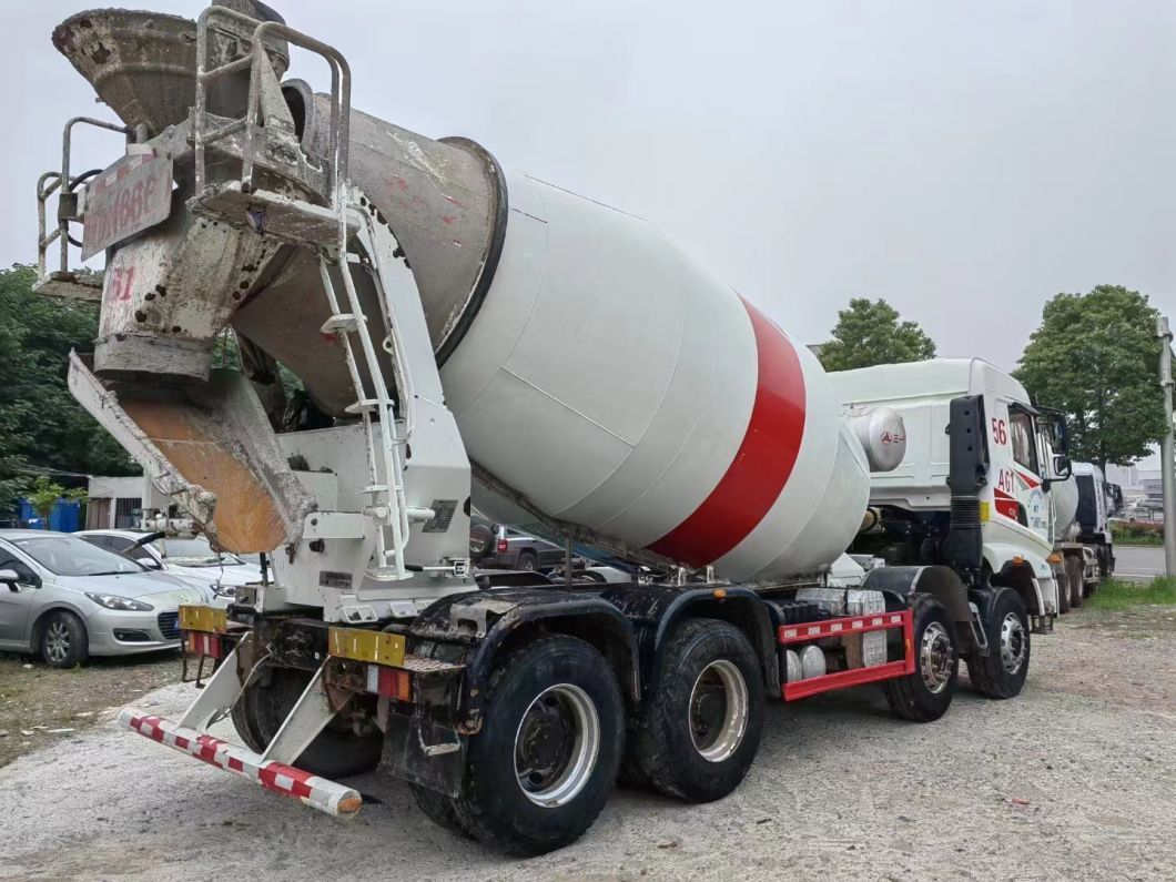 12cbm Concrete Mixer Truck Concrete Batching Plant Concrete Mixer Heavy Equipment