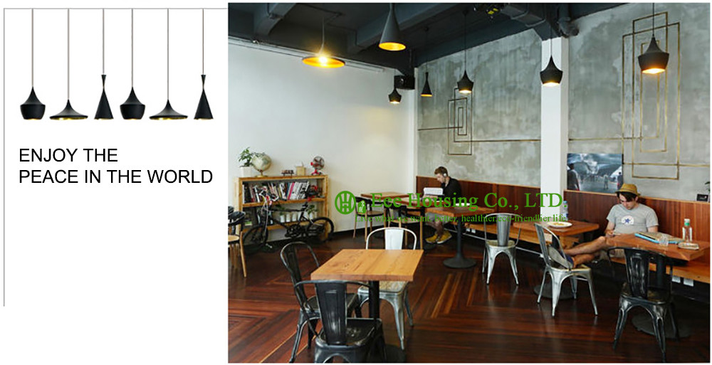 CE/UL listed Modern Unique black/white pendant lamp chandelier lighting