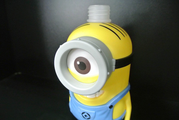 Three Type Cartoon Shampoo Bottle Minion Dave Talking Action Figure For Collection