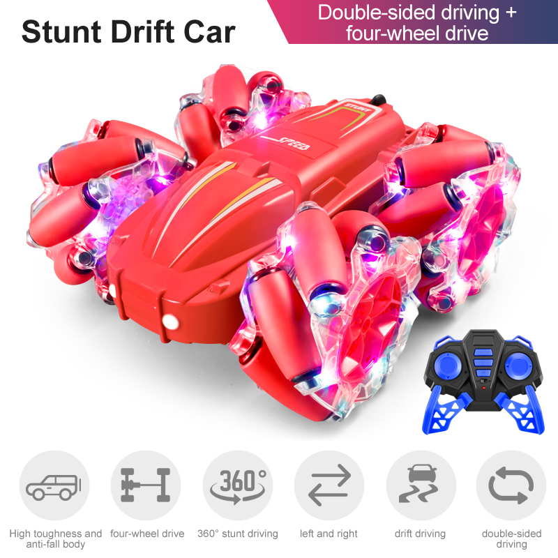 M4 Four Wheel Drive Charge Light Float Racing Car Children's Toys Remote Control Cars 1 20 Scale Charging Time 50MIN