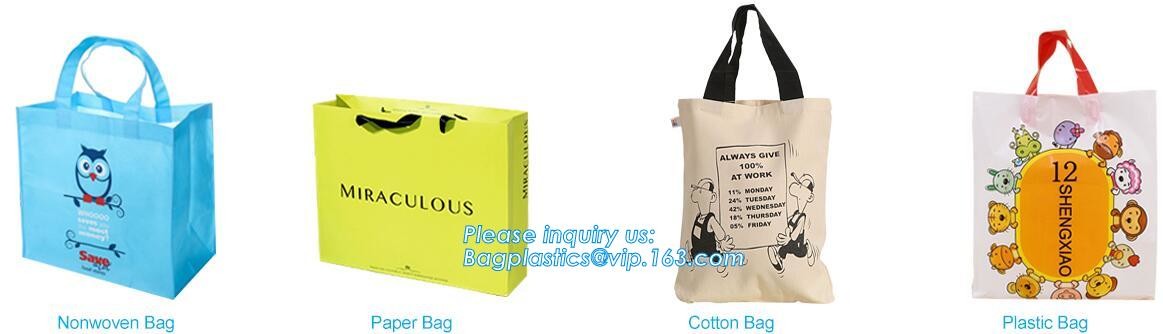 Eco friendly custom slogan laminated pp non woven bag with private logo, Home textile packaging non woven bag for bed sh