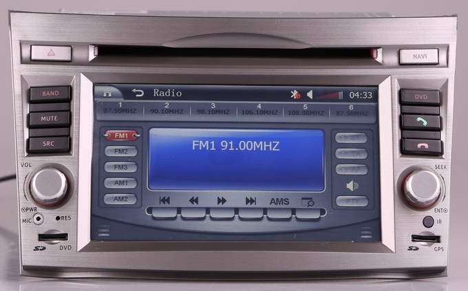 2 din car media player for Subaru Outback /Legacy 2009-2010 support auto radio mp3 bluetooht OCB-8707