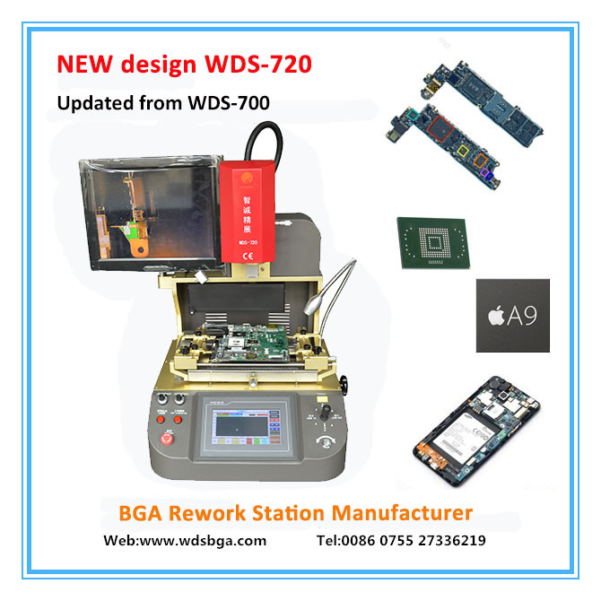 IC ECU Infrared BGA Rework Station HD Microscopes Camera