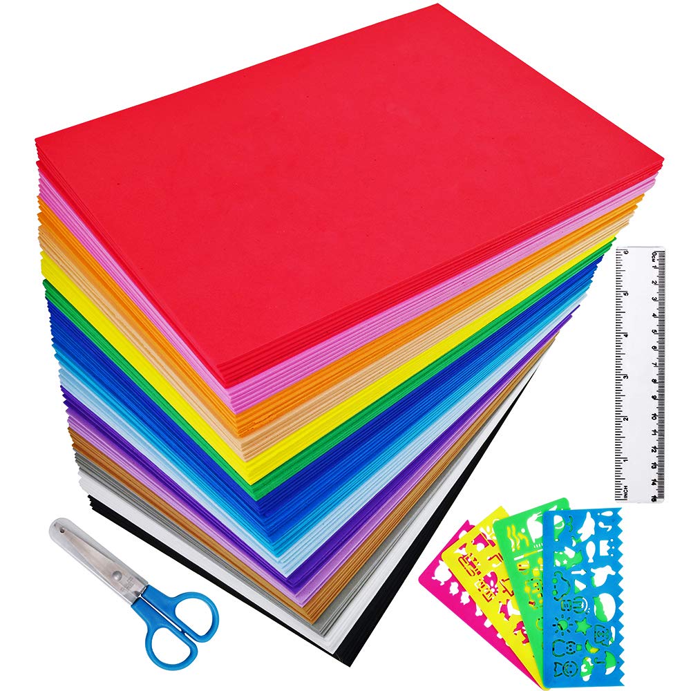 Colored Eva Foam Paper Moisture Proof Recyclable For Cosplay
