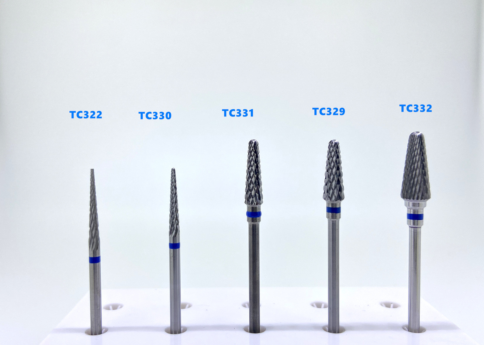 HP Shank Tungsten Carbide Burs Plaster Model cross cut Dental Polishing Burs