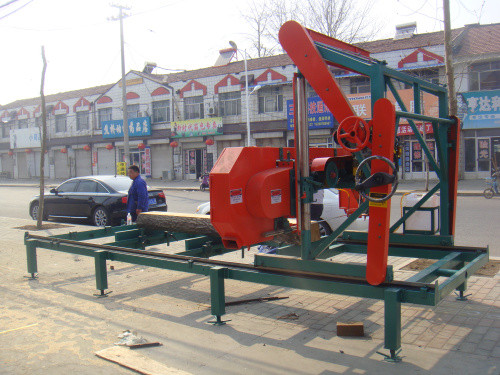 Portable wood cutting band saw sawmill / Lumber saw price portable bandsaw sawmill for sale