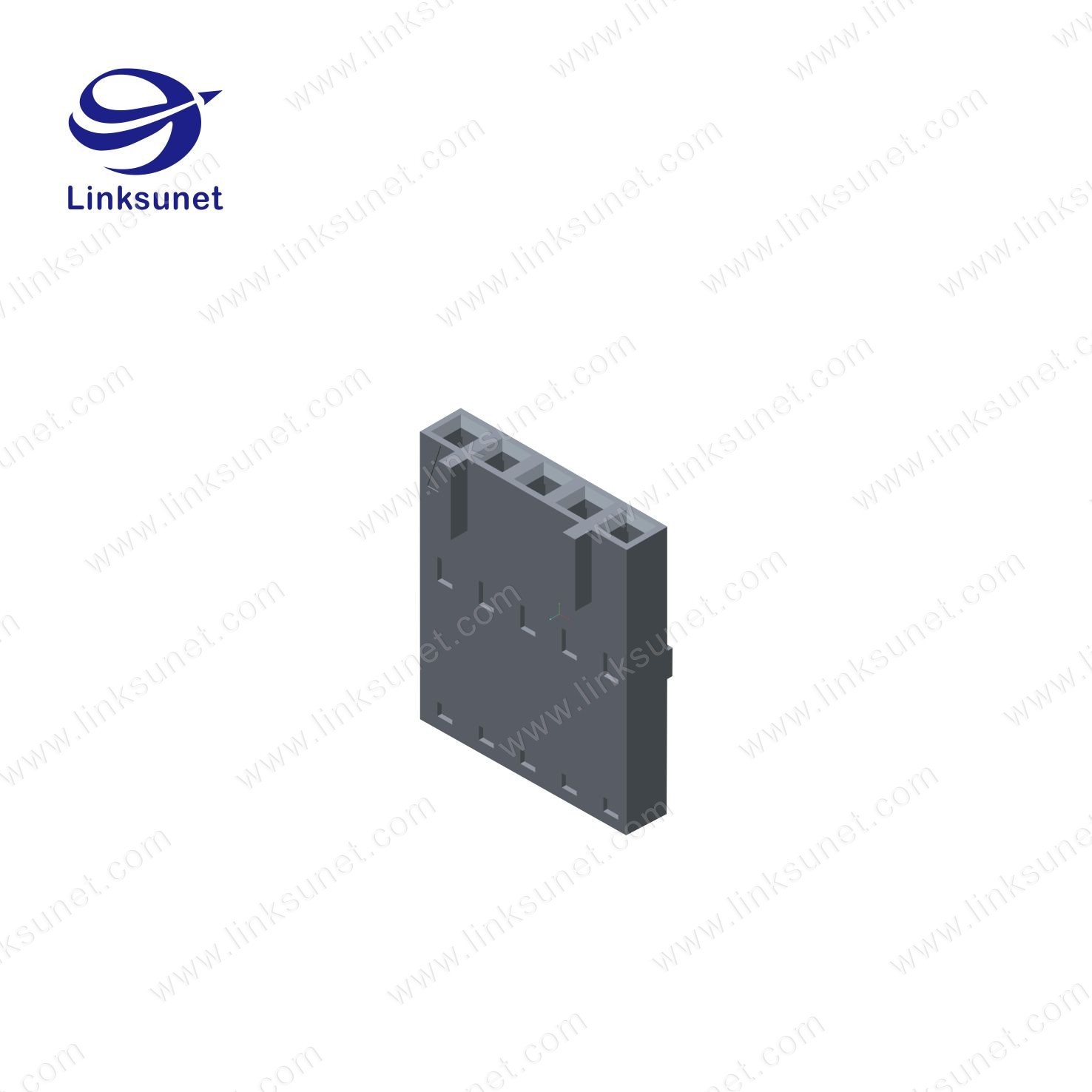 MOLEX 50 - 57 - 9405 SL Crimp Housing , Single Row , Male Female Automobile Wire Harness / 2.54mm Pitch