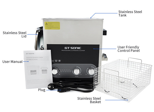 SUS304 Manual Ultrasonic Cleaner