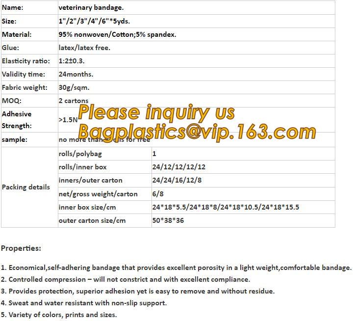 Sports medical elastic adhesive bandage strip linear Tensoplast cotton compression bandage,Athletic Tape Nonwoven Latex