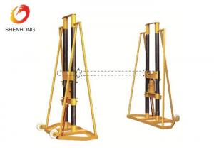 Buy cheap 10 Ton Hydraulic Cable Drum Jacks Cable Jack Stand For Releasing Cables product