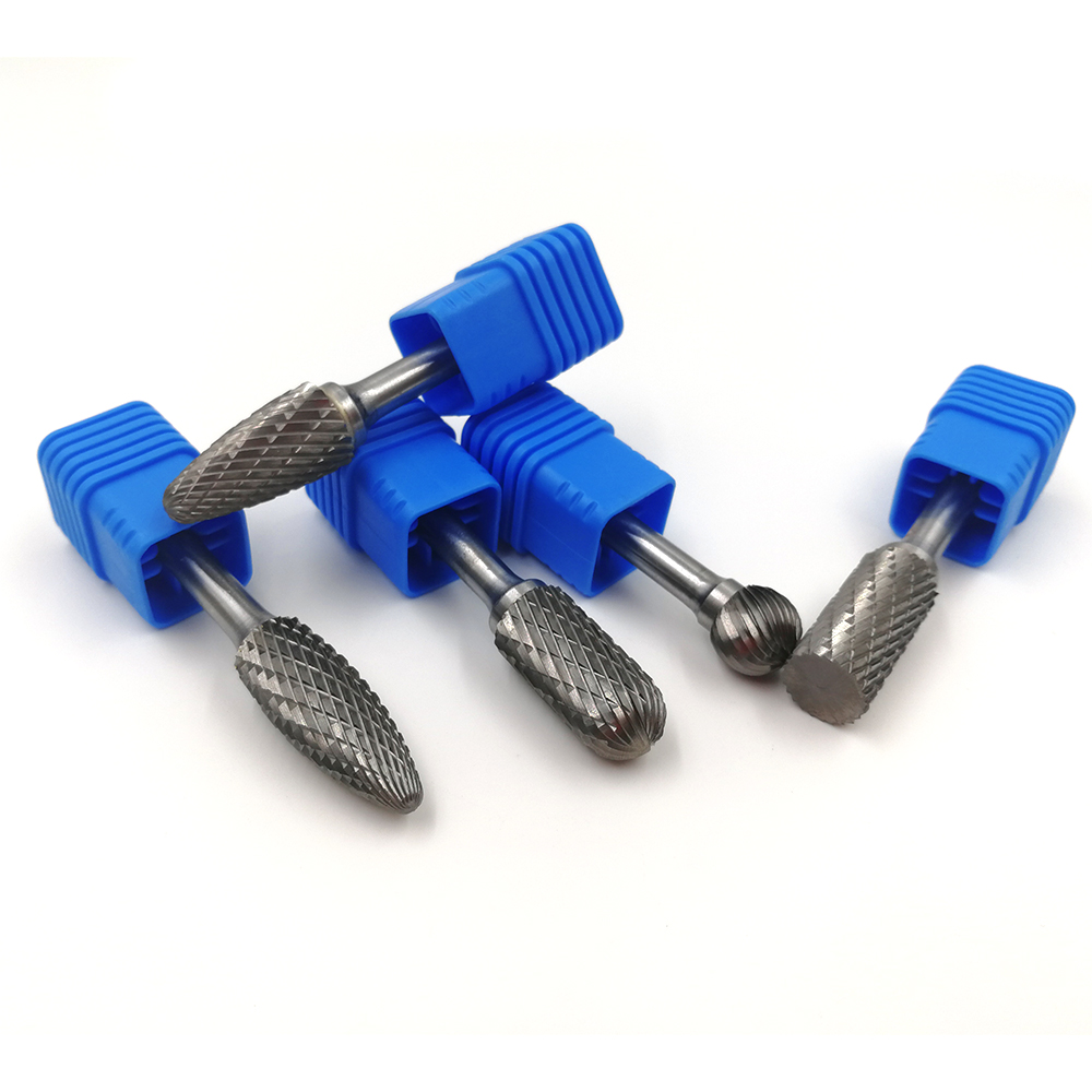 Professional Long Shank Carbide Burr Long Die Grinder Bits Customized LOGO