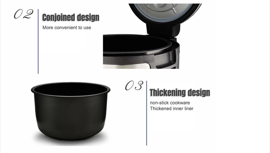Okicook 310mm Inner Pot 15 Quart 50 Cup Rice Warmer
