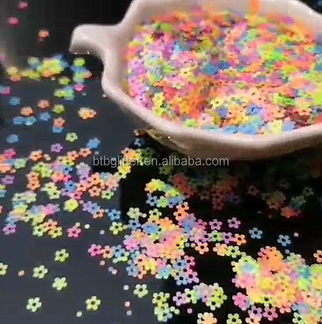 Wedding Decoration Mixed Neon Marajuana Glitter Leaf Craft Nail Art Body Decor Variety Butterfly Number Star Ribbon PET