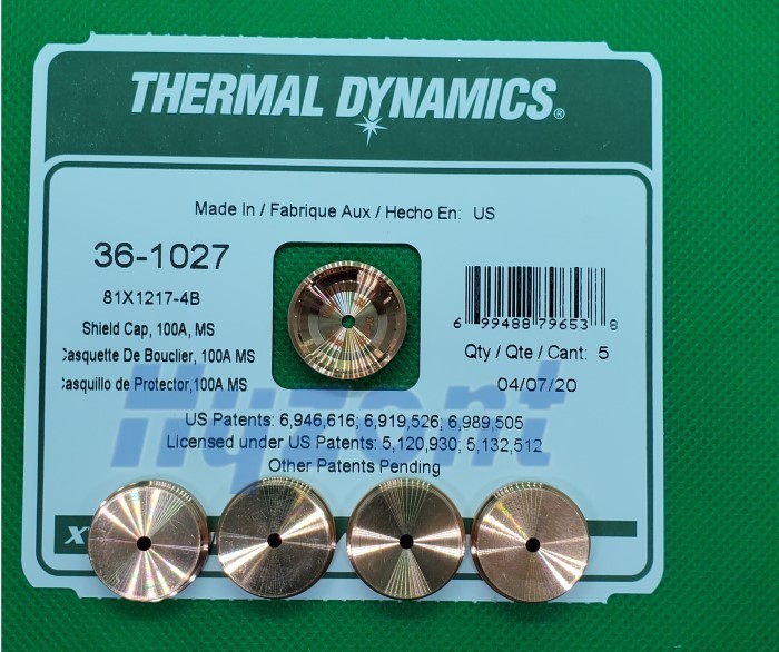 Plasma Cutter Parts 36-1027 Thermal Dynamics XT301 Shield Shiel