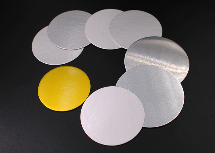 Composited Laminated Aluminium Foil Lid 1.3mm Induction Bottle Foaming Cap Seal