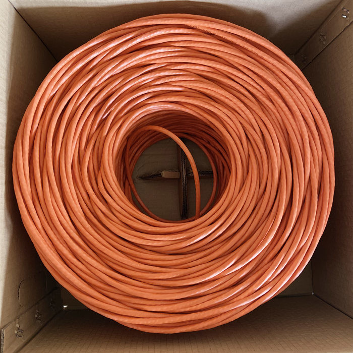 S/FTP AL Foil Shielde Bulk CAT6A Ethernet Cable Each Pair 500MHz 10G Bit / S