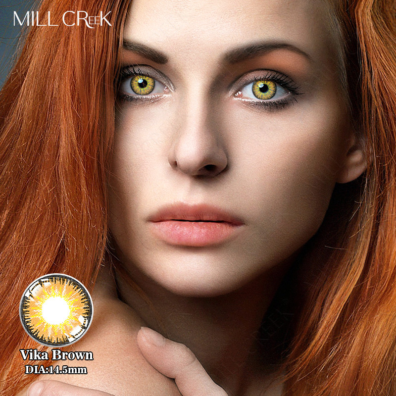 Red Green Brown Blue Spirit Costume Colored Contacts For Halloween