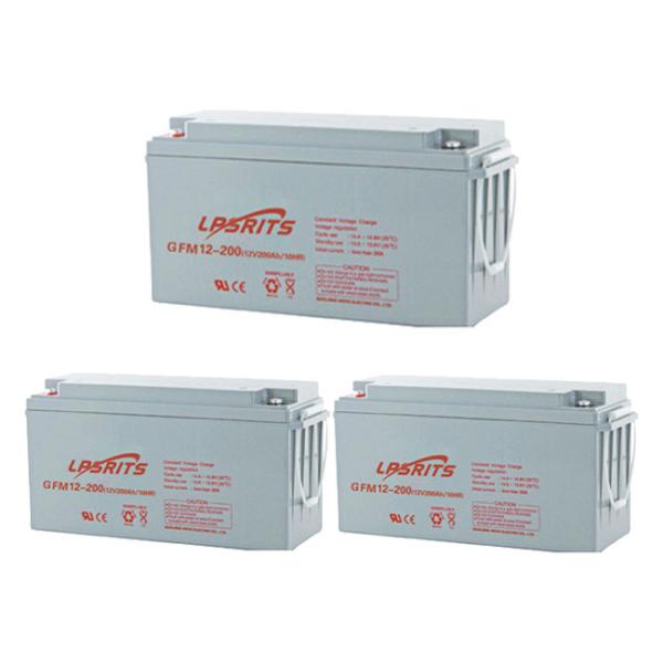 Rechargeable Colloidal Lead Acid Battery Sealed 12V 17Ah LIRUISI GFM12-17 For