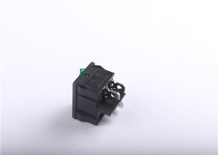 Waterproof Illuminated On Off Switch , Automotive Rocker Switch Panel Mount