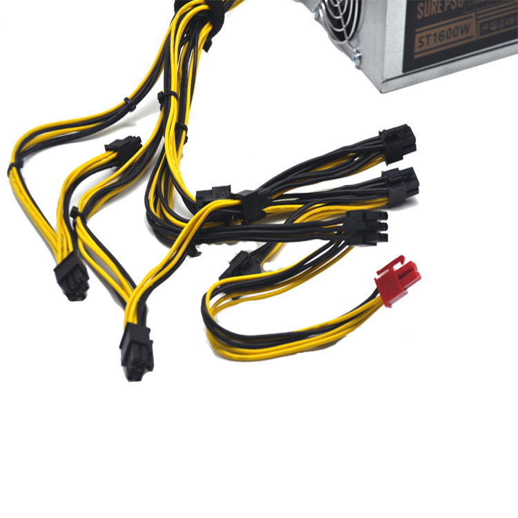 Hot selling New Switching Power Supply 1600 Watt A6 S7 S9 Case PC power supply