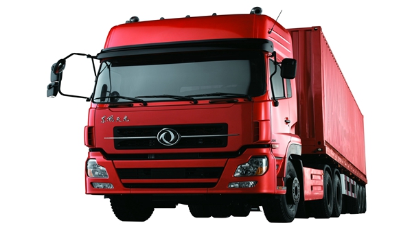 4x2 Drive Dump Truck with Gross Vehicle Weight of 4495 by Dongfeng