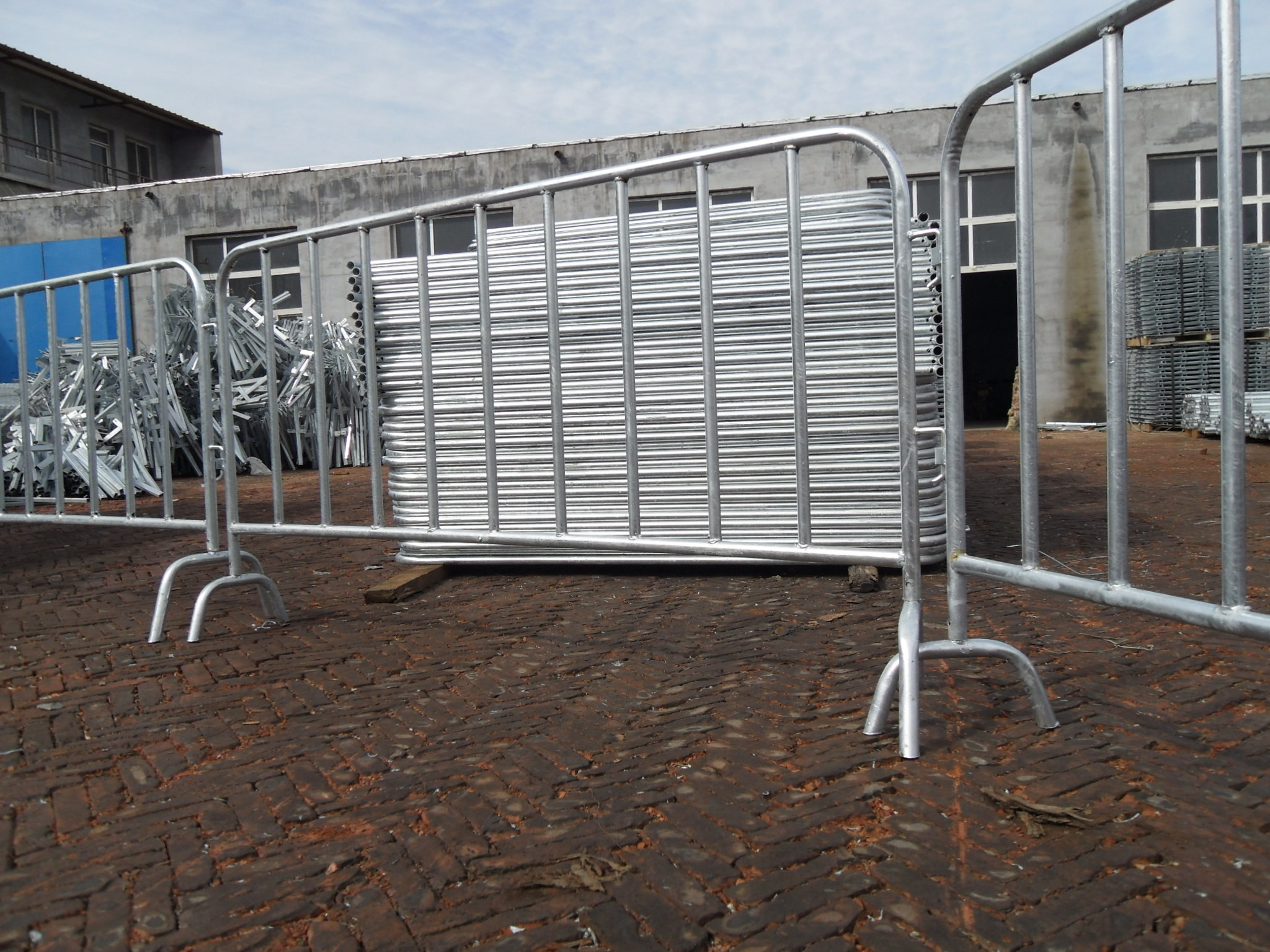 Crowd Control Barriers Powder Coated Hot Dipped Galvanized