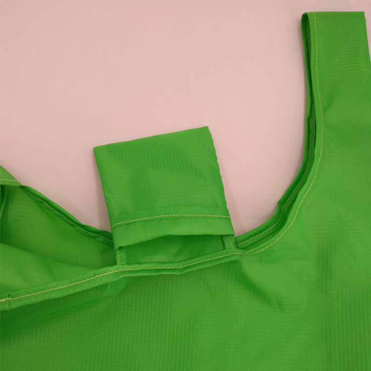 Recycle Polyester Foldable Shopping Bag Grocery Bag With Custom Logo