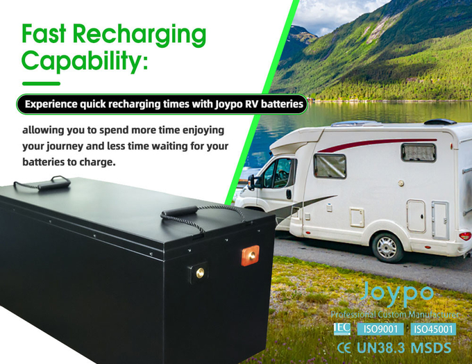 Durable Camper Van Lithium Battery Solution Deep Cycle 12V 300Ah LiFePO4 Battery