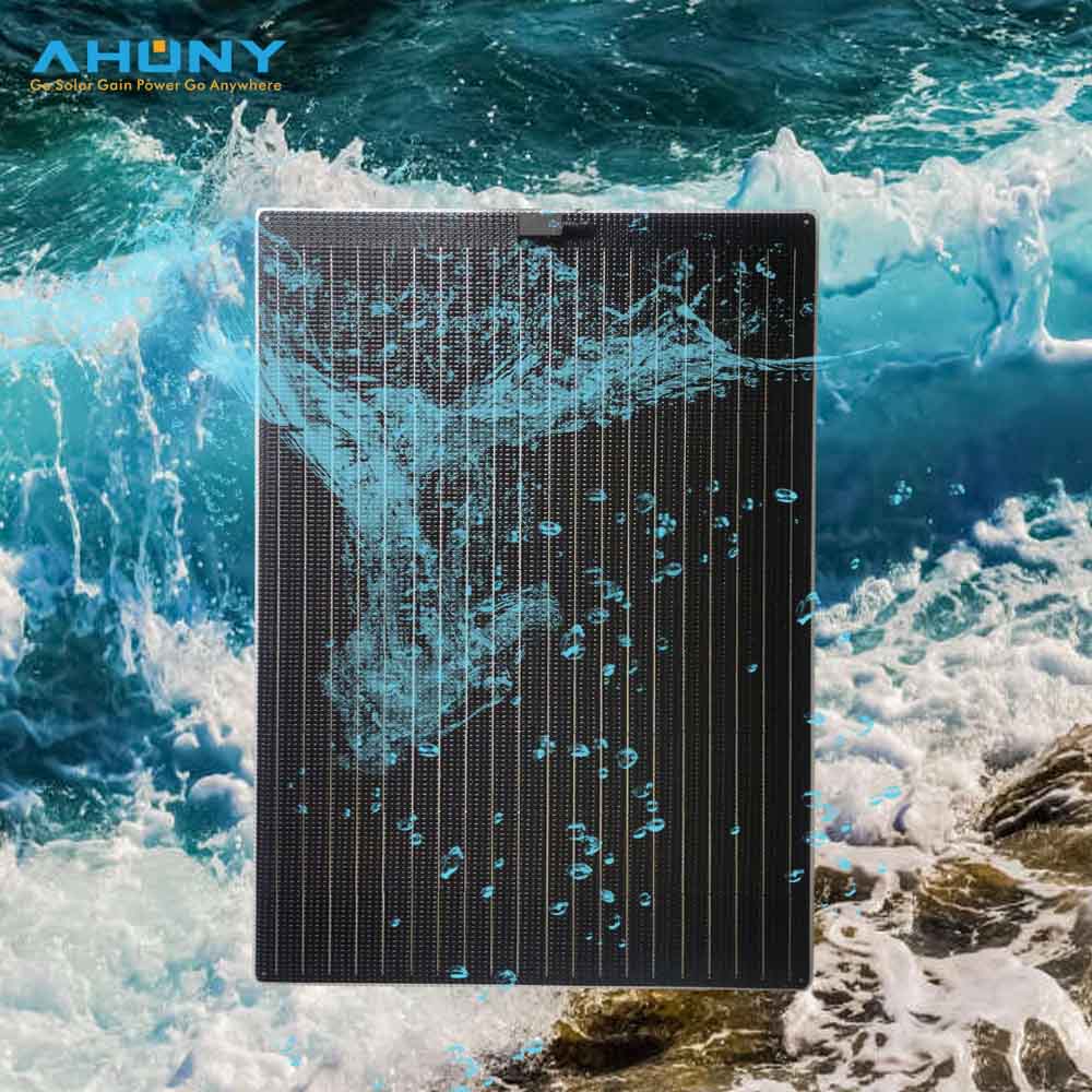 110w Walk On Mono Flexible Solar Panel Saltwater Proof Sunpower Marine Solar Panels