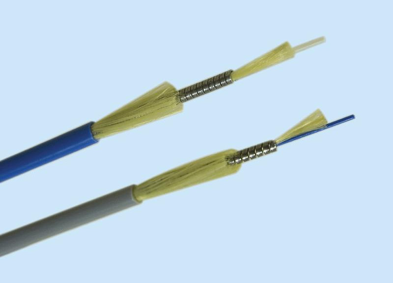 Outdoor armoured Singlemode Fiber Optic Cable 12 core optical fiber cable for network