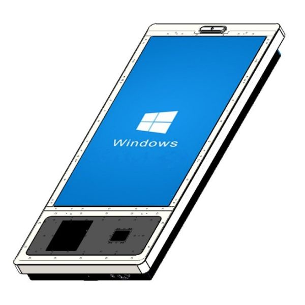 Factory Price 32 inch Windows System with Touch Screen Wall Mounted Vending Machine Self Service Ordering Kiosk