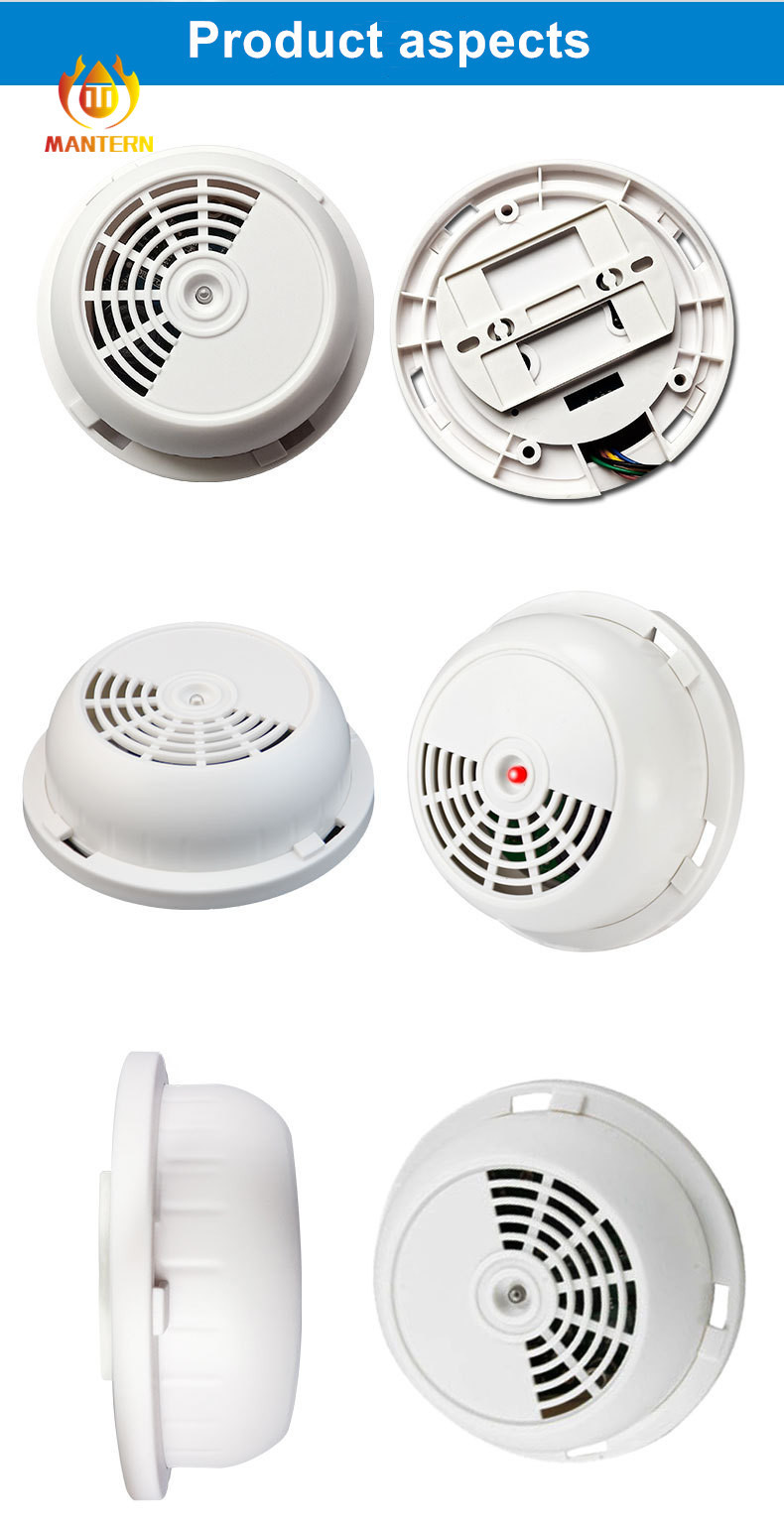 ABS Case Domestic Gas Detector Audio And Visual Natural / LPG Gas Alarm Detecting