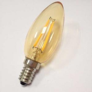 Buy cheap E12 LED candle bulb light C35 4W golden color product