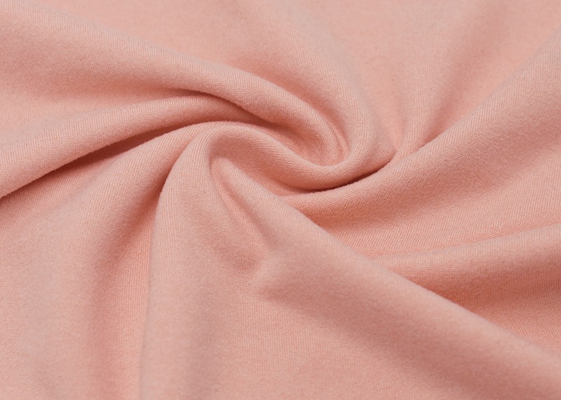Single Face Brush 95% Polyester 5% Lycra Fabric Knitted Dying For Clothes