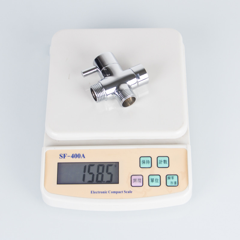 G1/2" Chrome Plated 158g Hot Water Diverter Valve