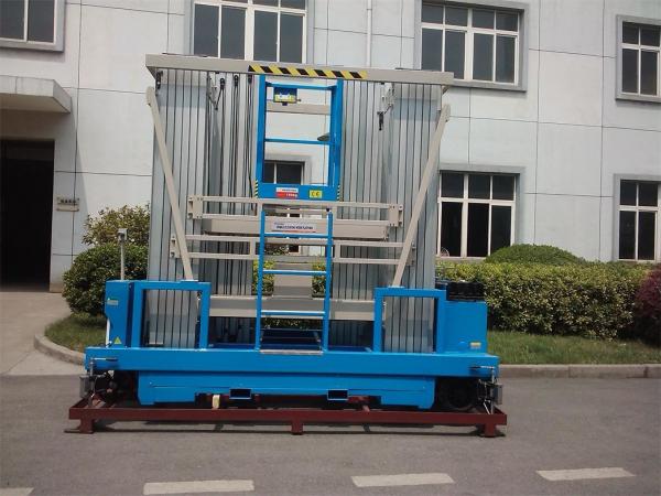 Blue Color Single Person Lift Platform 20M Reliable For Window Cleaning