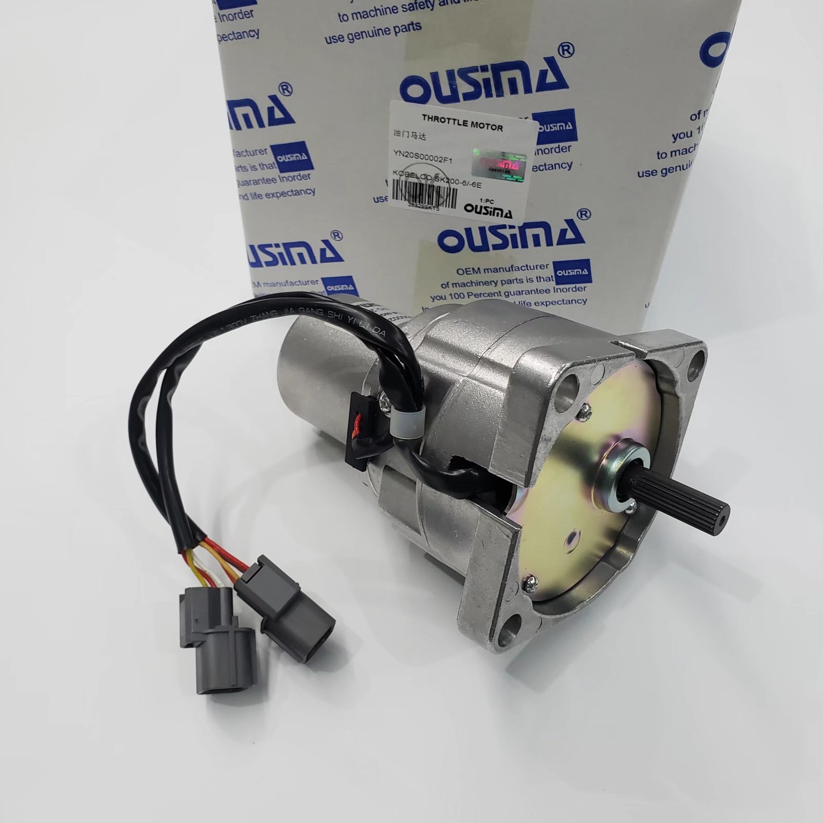OUSIMA YN20S00002F1 Excavator Throttle Stepping Motor For Kobelco SK200-6 SK200-6E